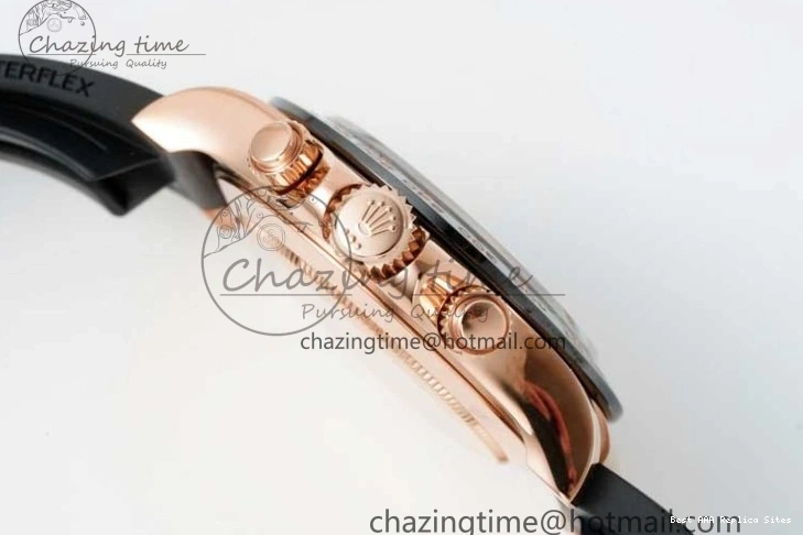 Best AAA Replica Sites Best Chocolate Strap 2274 Daytona QF Dial Edition 116515 SA 1:1 on Rubber Oysterflex Sophisticated 1218